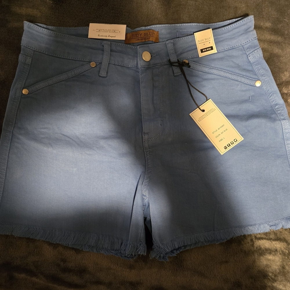 Judy Blue Women's Blue Jean Shorts